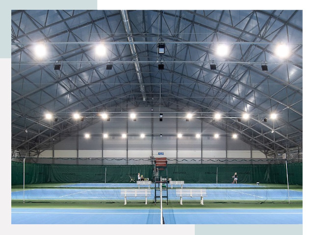 Строительство теннисных кортов в Медногорск от 610 руб.