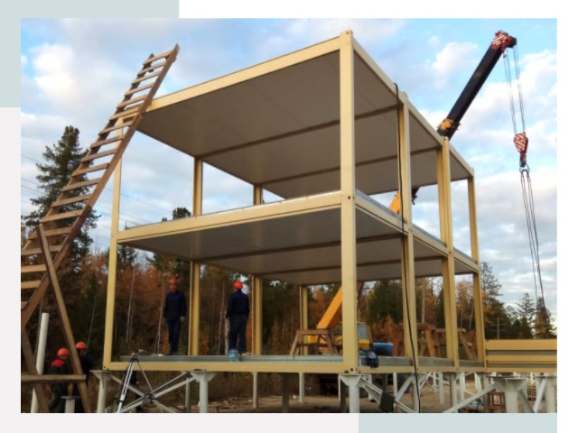 Строительство модульных здания Медногорск