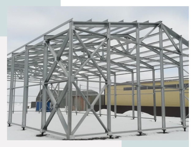 Каркасные ангары в Медногорске