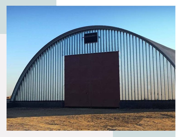 Арочные ангары в Медногорске