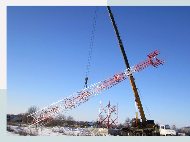 Строительство башен связи в Медногорске от 610 руб.