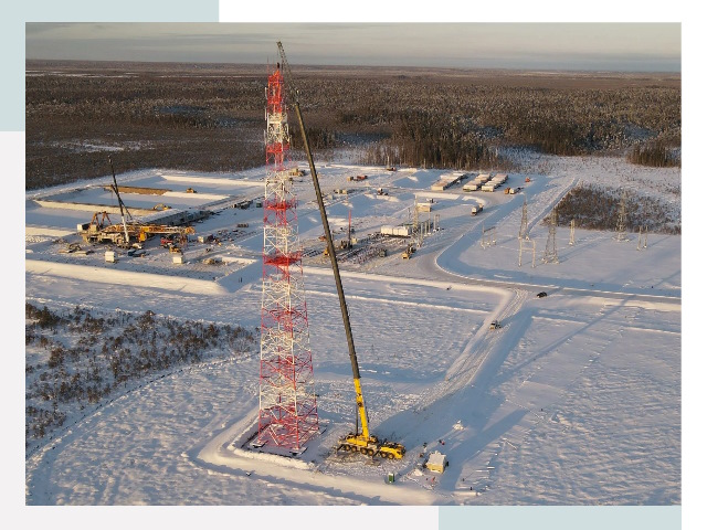 Мачты связи в Медногорске