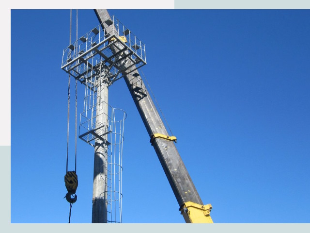 Монтаж осветительных мачт в Медногорск от 610 руб.