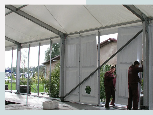 Быстро сборные шатры в Медногорск от 610 руб. за м²