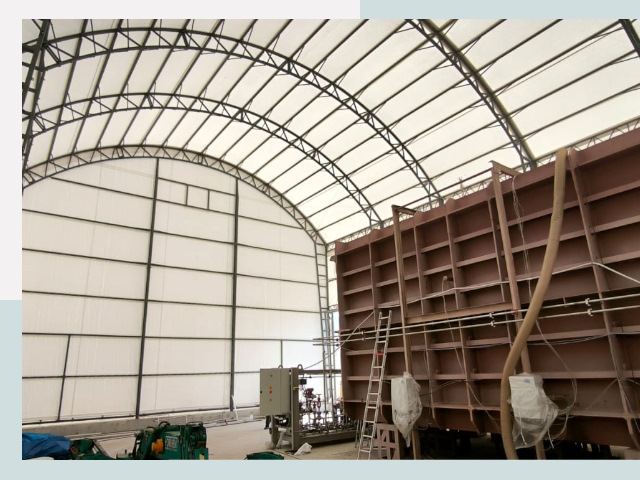 Оснащение ангаров в Медногорске от 610 руб. - Надежно и быстро