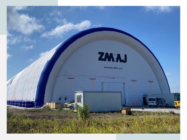 Брендирование ангаров в Медногорске