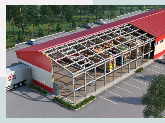 Проектирование ангаров в Медногорске от 610 руб.