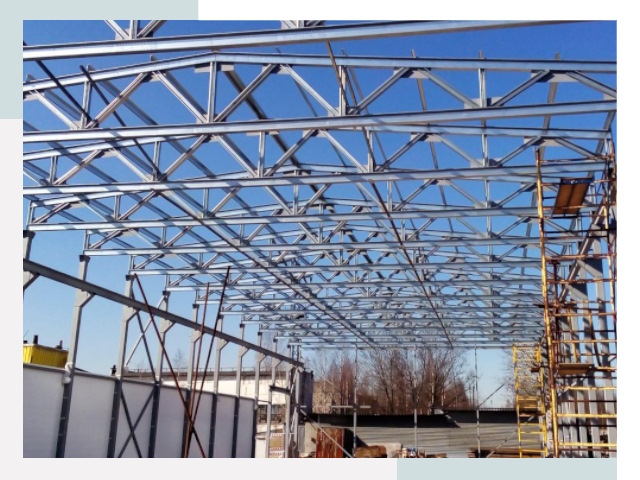 Металлокаркасы для складов в Медногорске